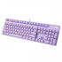 Rapoo V500 PRO Backlit USB Mechanical Gaming Keyboard Purple